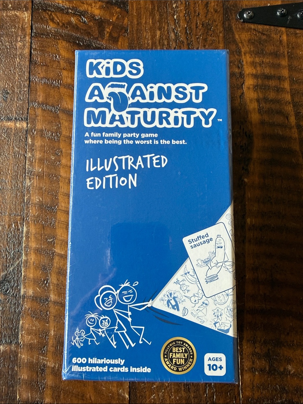 Kids Against Maturity Illustrated Edition Family Card Game Ages 10+ NEW SEALED